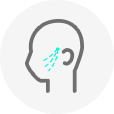 Icon indicating minimal incision with no scar concerns